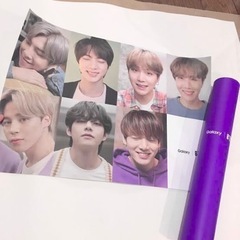 【新品】非売品)BTS ポスター2枚　レモナ　galaxy