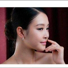 ▼①j←←←m16-13番 刻印/ブリリアントダイヤモンドＣＺ１連サークルパヴェピアス      202208060646の画像