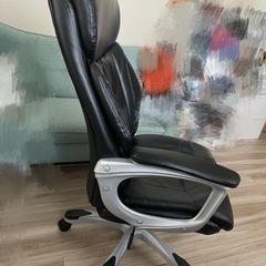 ニトリワークチェア椅子;状態良好;新品15000円;去年購入の画像