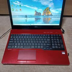 Win10 2018年製FUJITSU LIFEBOOK AH4...