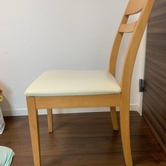 ニトリ　ダイニングチェア　4脚の画像