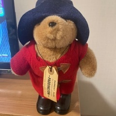 イギリス製　パディントン　ぬいぐるみ