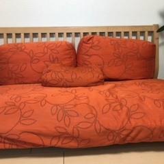 【値下げしました】ソファの画像