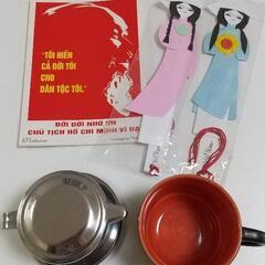 ベトナムコーヒーフィルター&カップ、雑貨