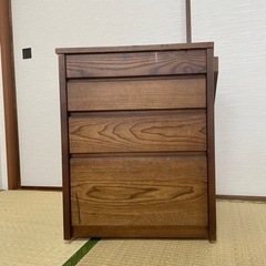 木製の画材ケース　インテリアに