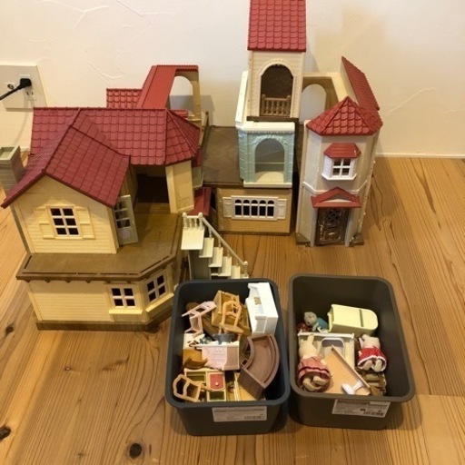 【終了しました】シルバニアファミリー　セット　中古