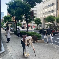 8/7朝活🌟宝物拾い🎁(ゴミ拾い)