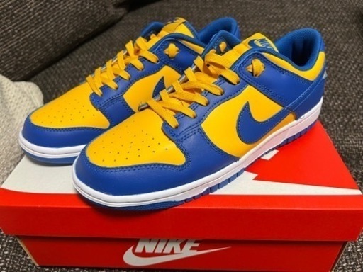 NIKE ナイキ　ダンク DUNK LOW Blue Jay and University Gold/UCLA