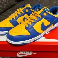 NIKE ナイキ　ダンク DUNK LOW Blue Jay and University Gold/UCLA