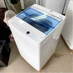 超美品‼️】ハイアール 2019年製 6.0kg全自動洗濯機 クリアトップ