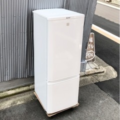 三菱電機　ちょっと大きめ168L冷蔵庫　MR-P17EC-KW