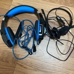 中古ヘッドホン　2個セット