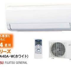 ルームエアコン　富士通　冷房能力4KW　暖房能力5KW　AS-A40A-W　【2011年製】の画像