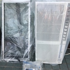 終了※【未設置・未使用】窓用エアコン 冷暖房 コロナ
