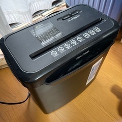 譲ります！シュレッダー アイリスオーヤマ