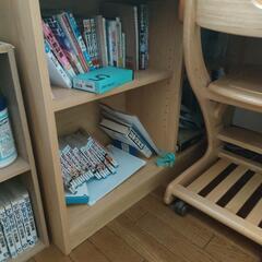 デスクランド　椅子机棚三点セットの画像