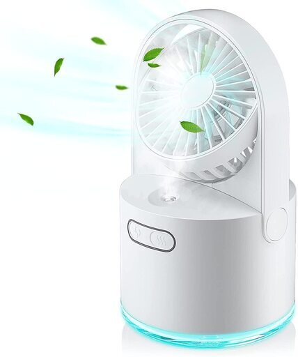 冷風扇 冷風機 卓上扇風機 ミストファン 送風 加湿 冷却 USB給電  新品