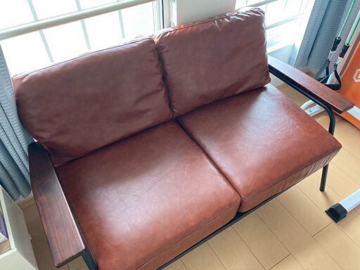 レザーソファお売りします