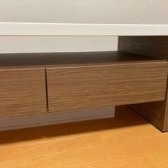 ニトリ　センターテーブル　引き出し収納/マガジンラックの画像