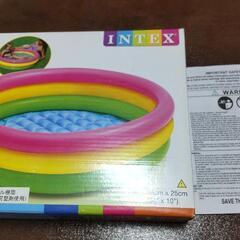 【受付終了】INTEX ベビープール（ビニールプール）の画像