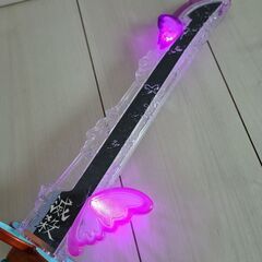 デラックス　日輪刀　胡蝶しのぶ　(難あり)の画像