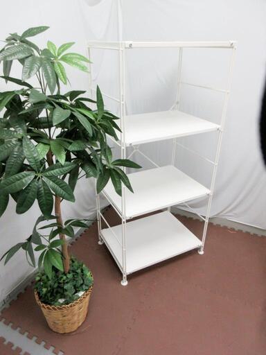 ☆T2052☆ 無印良品 4段 スチールラック 美品です！