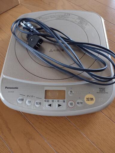 IHコンロ　panasonic　KZ -PH5P  1.4kW