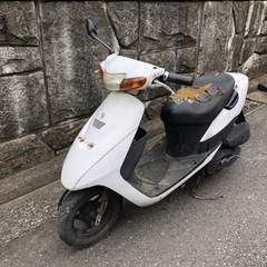 レッツ2 放置車　鍵無し