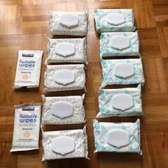 コストコ ベビーワイプ 流せるおしりふきflushable wipes