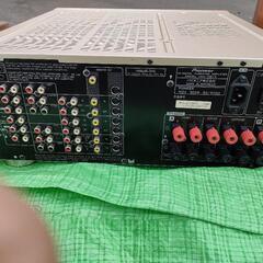 5.1チャンネルホームシアターセット　Pioneer パイオニア VSA-D6TX　アンプ注意リモコン無し＋YAMAHAスピーカーNS-10MM、YST-SW45アンプ、の画像