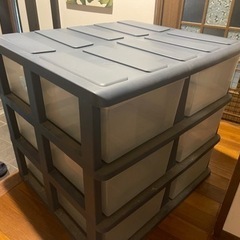 決まりました！プラスティックケース　衣装ケースの画像