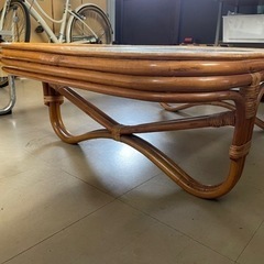 オシャレなローテーブル　座卓の画像