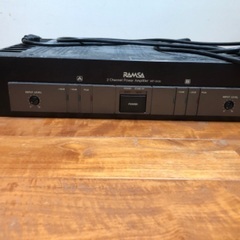 RAMSA 2ch パワーアンプ WP-9100 PAアンプ ナ...