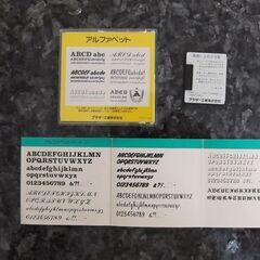 ブラザー刺しゅうカード　アルファベットの画像
