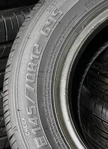 ?145/70R12⭐工賃込み！バリ山！美品！GOODYEAR製サマータイヤ入荷しました?
