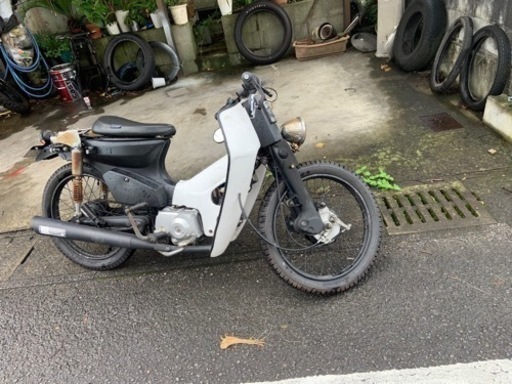 早い方優先！スーパーカブ　4速　キャブ車　エンジン載せ替え110cc 不具合無し　タンデムシート付