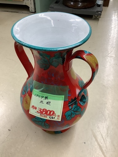 イタリア製 花瓶 管G220806DK (ベストバイ 静岡県袋井市)