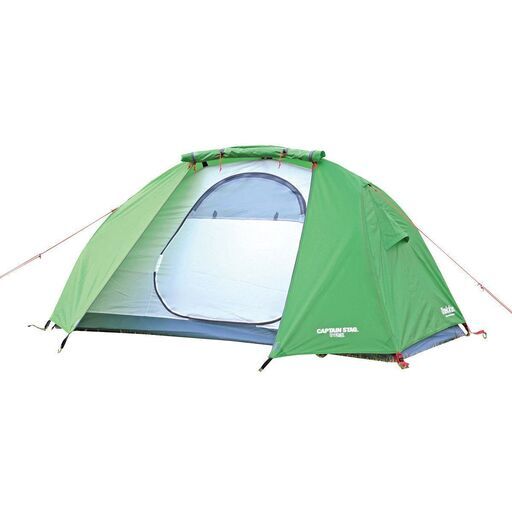 【未開封品】CAPTAIN STAG キャプテンスタッグ◆トレッカー ソロテントUV UA-0052 グリーン / 1146 ◆テント アウトドア ソロキャンプ
