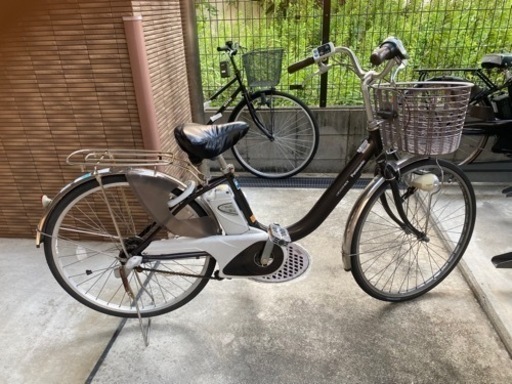 電動アシスト自転車　♪パナソニック　Panasonic 26インチ　バッテリー長押し５点灯　直接取りに来れる方限定！！　京都市
