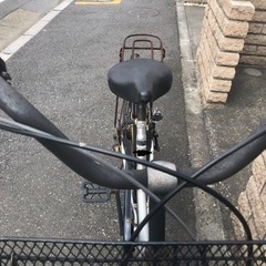 26インチ自転車ジャンク品0円の画像