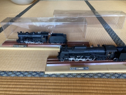 蒸気機関車　1/50 3台