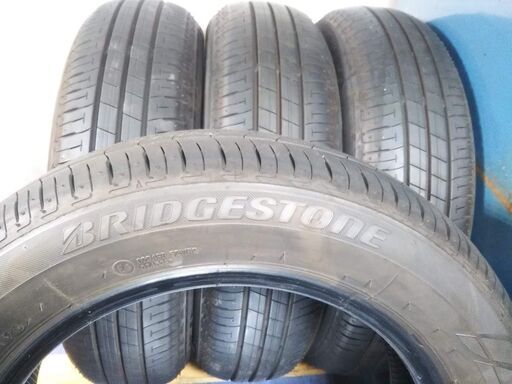 夏4本 軽乗用車 14インチ BS ブリヂストン 155/65R14 日本製【富山 手渡しもOK】EP150 エコピア BS 155/65R/14 中古 155-65-14 N-BOX ワゴンR タント ムーブ EK