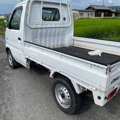 平成11年式　スズキ　キャリー　4WD エアコン、パワステ、低走行　事故車の画像