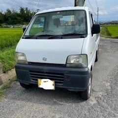 平成11年式　スズキ　キャリー　4WD エアコン、パワステ、低走...