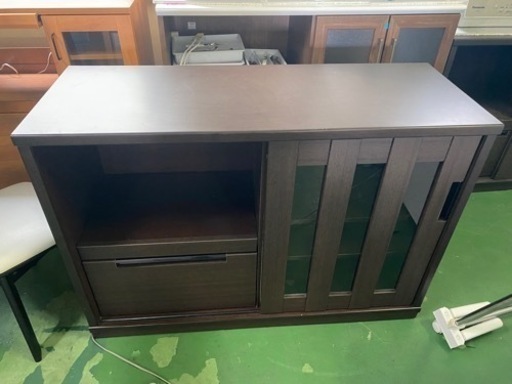 ★食器棚★レンジボード★カウンターサイズ★配達可★K6