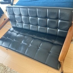 カリモク60 kチェア 座面のみ ジャンク スタンダードブラックの画像