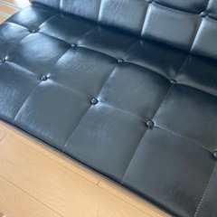カリモク60 kチェア 座面のみ ジャンク スタンダードブラックの画像