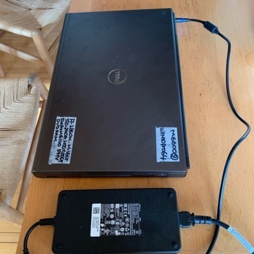 (売約済）蔵出し大特価！dell precision m6600改その⑨。i7 2860QM 爆速GPU搭載M6100！SSD240G＋HDD500Gメモリー16G　win10pro64bit。