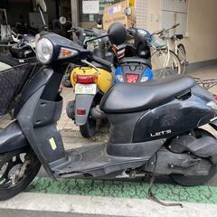 東京大塚発　スズキ　レッツ　CA4AA　現役バイク自賠責付き試乗...