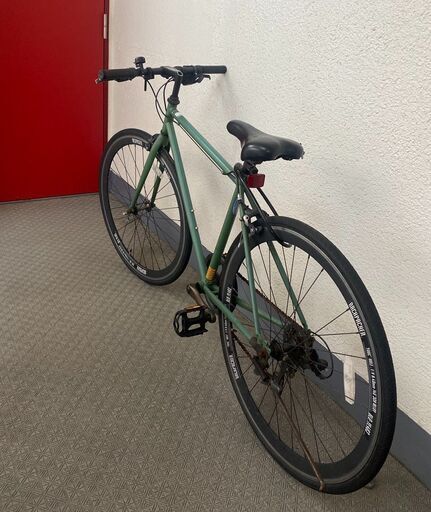 自転車　バックパッカー　WELBY  BACKPACKER  マッドカーキ